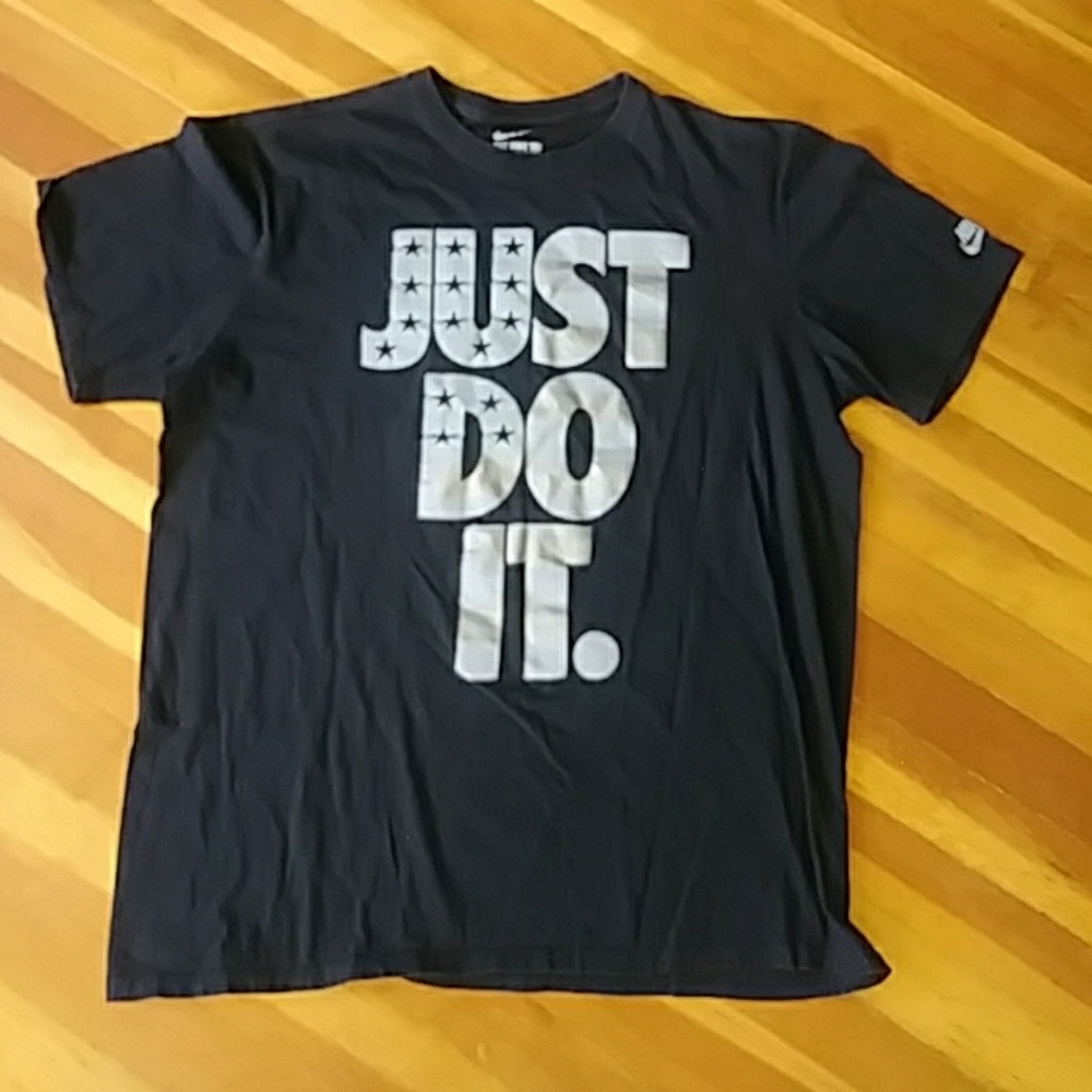 ❤trade chocoholic20089❤Nike Just Do It Tee - Picture 1 of 4